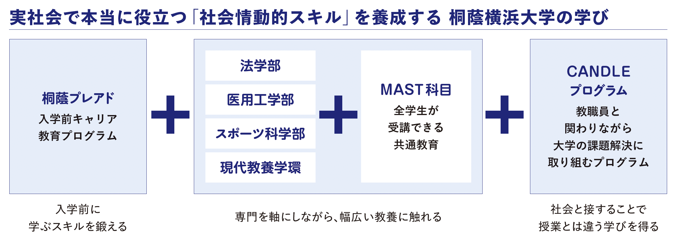 実社会で本当に役立つ「社会情動的スキル」を養成する 桐蔭横浜大学の学び